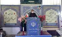 سخنرانی مدیر شبکه بهداشت و درمان شهرستان رودسر پیش از خطبه های نماز جمعه